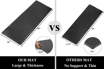 anti Fatigue Kitchen Mats for Floor 20"X60", Cushioned Standing Mat