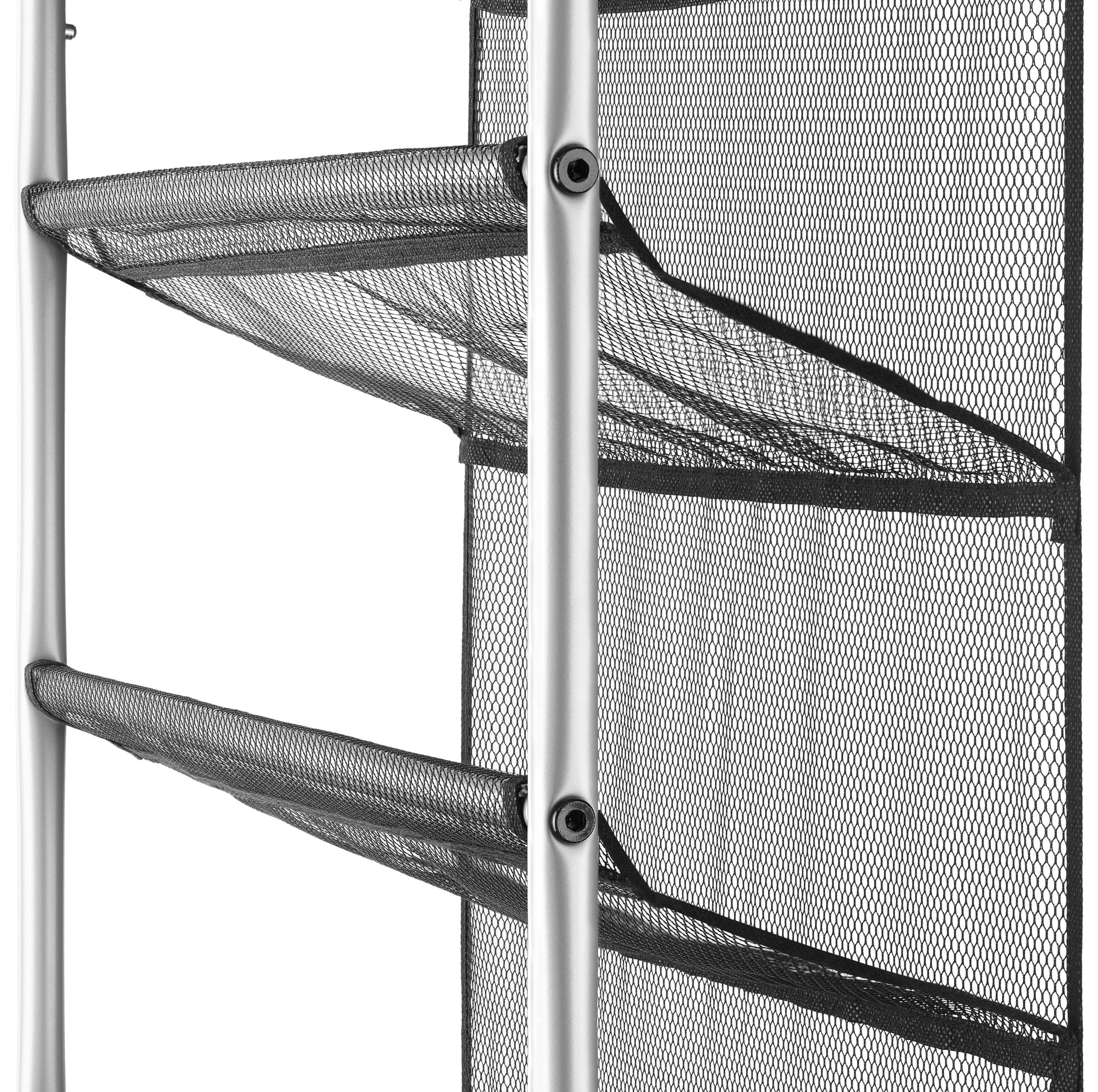 Over-The-Door Shoe Rack, Fits up to 36 Pairs, Space Saving, Mesh Lined, Tear Resistant