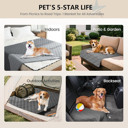 Waterproof Blanket, Couch Covers for Dogs, Reversible Protector